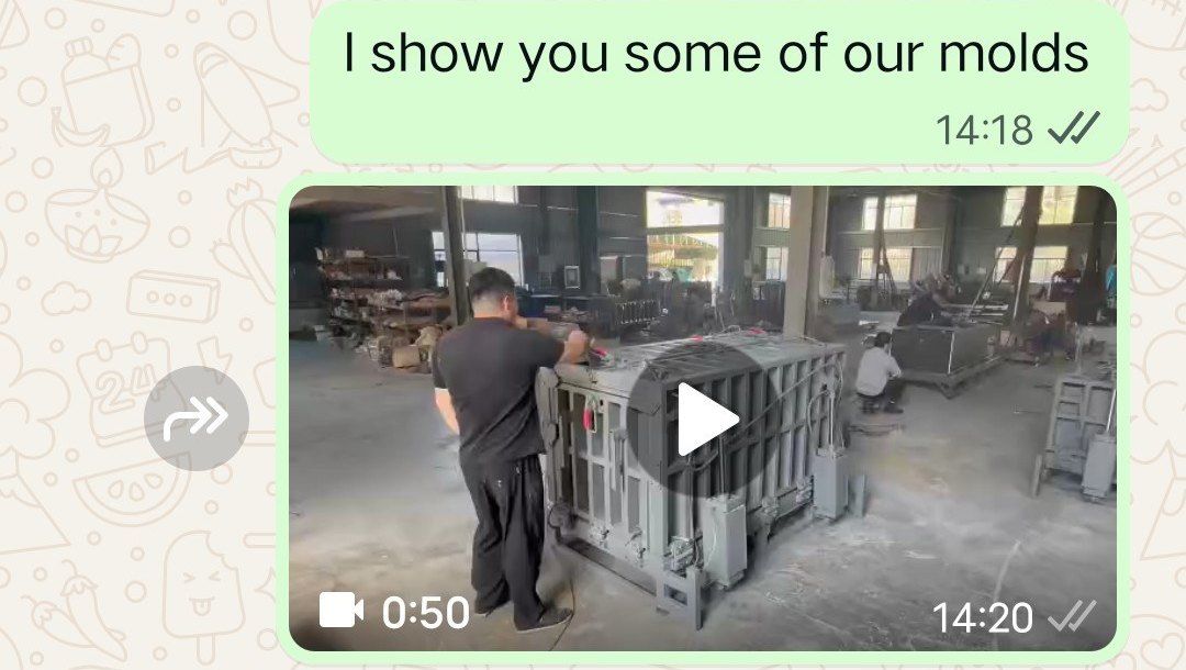 Correspondence: quotation sent together with workshop footage (anonymized)