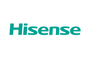Hisense logo — served through UREXCEED partner factory network