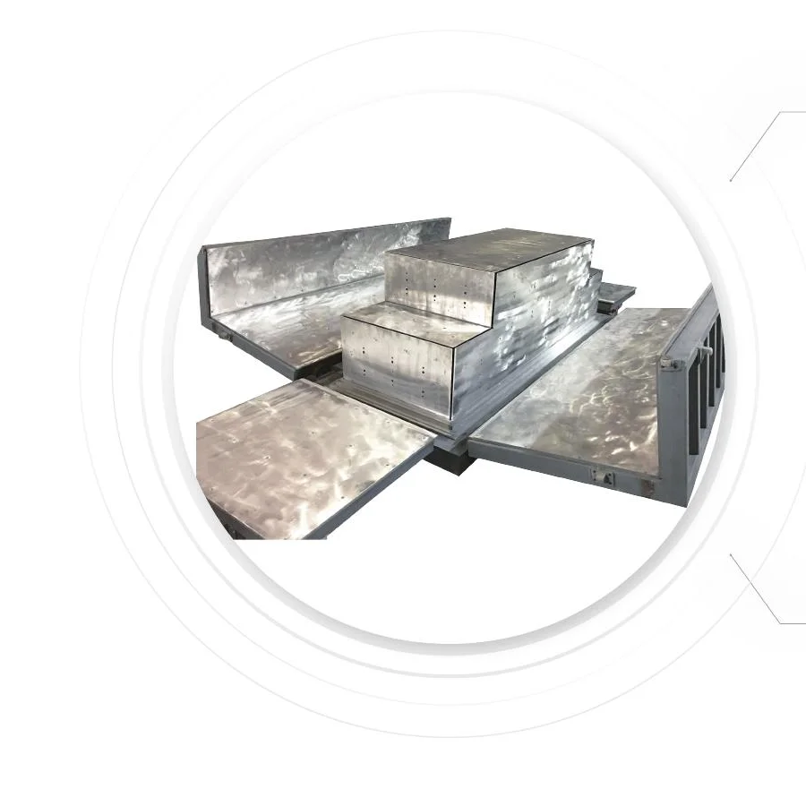 Mold for Supermarket Island Freezer