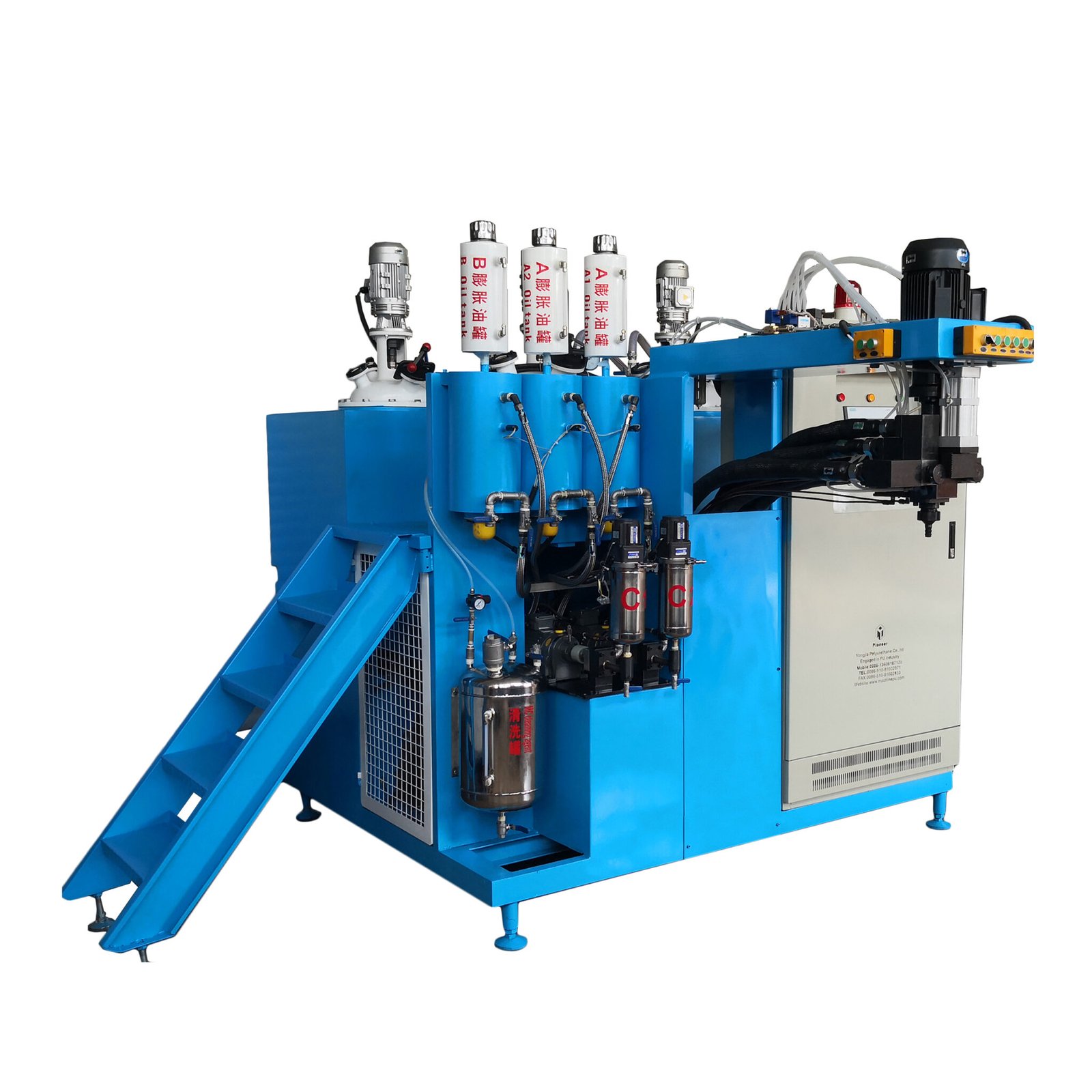 pu casting machine