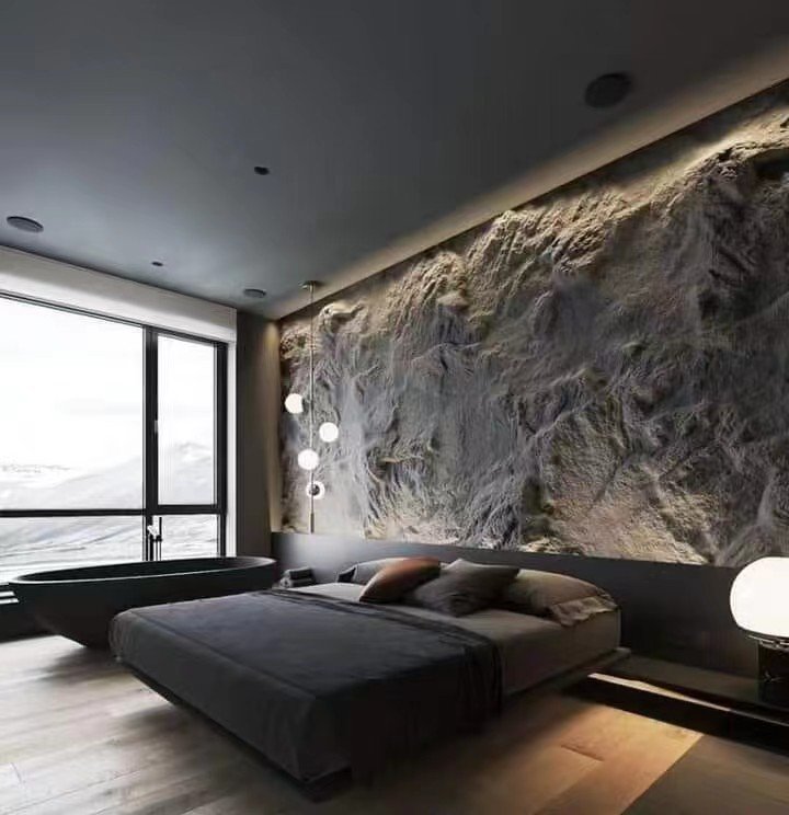 faux stone Interior Decoration