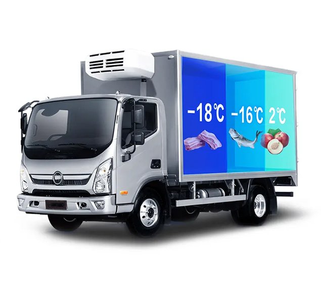 refrigerated truck