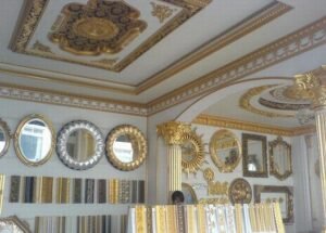 pu cornice home decoration