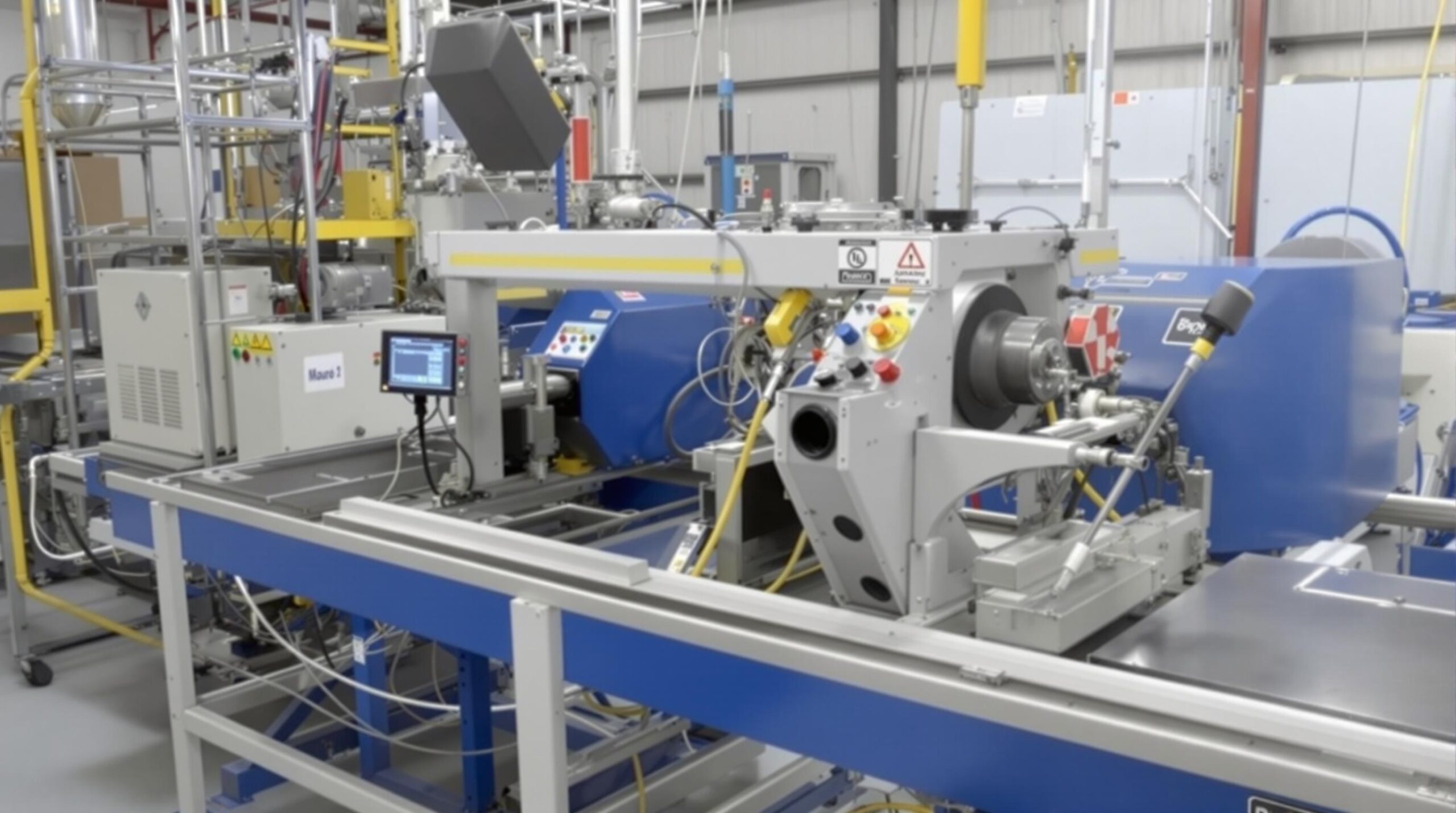 What issues should be noted when buying a used polyurethane high - pressure machine?