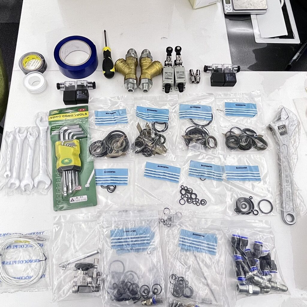 pu spray gun accessories