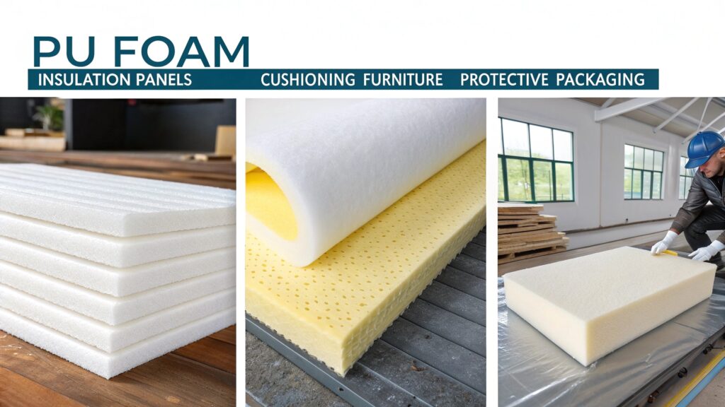 various pu foam applications