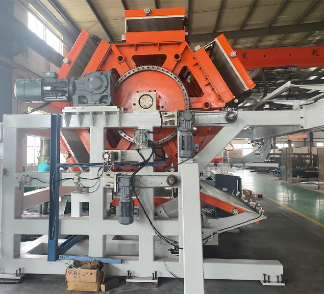 rotary pu foaming line for refrigerator and freezer doors