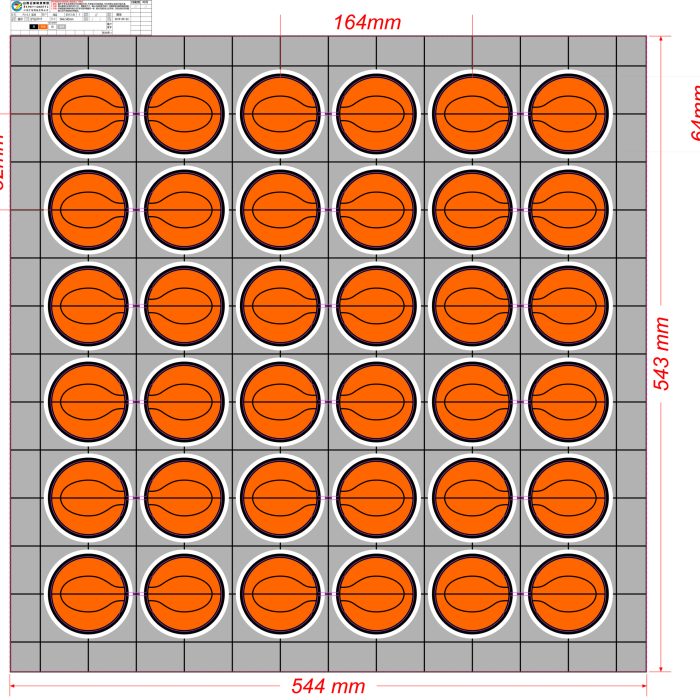 Película de bola de PVC